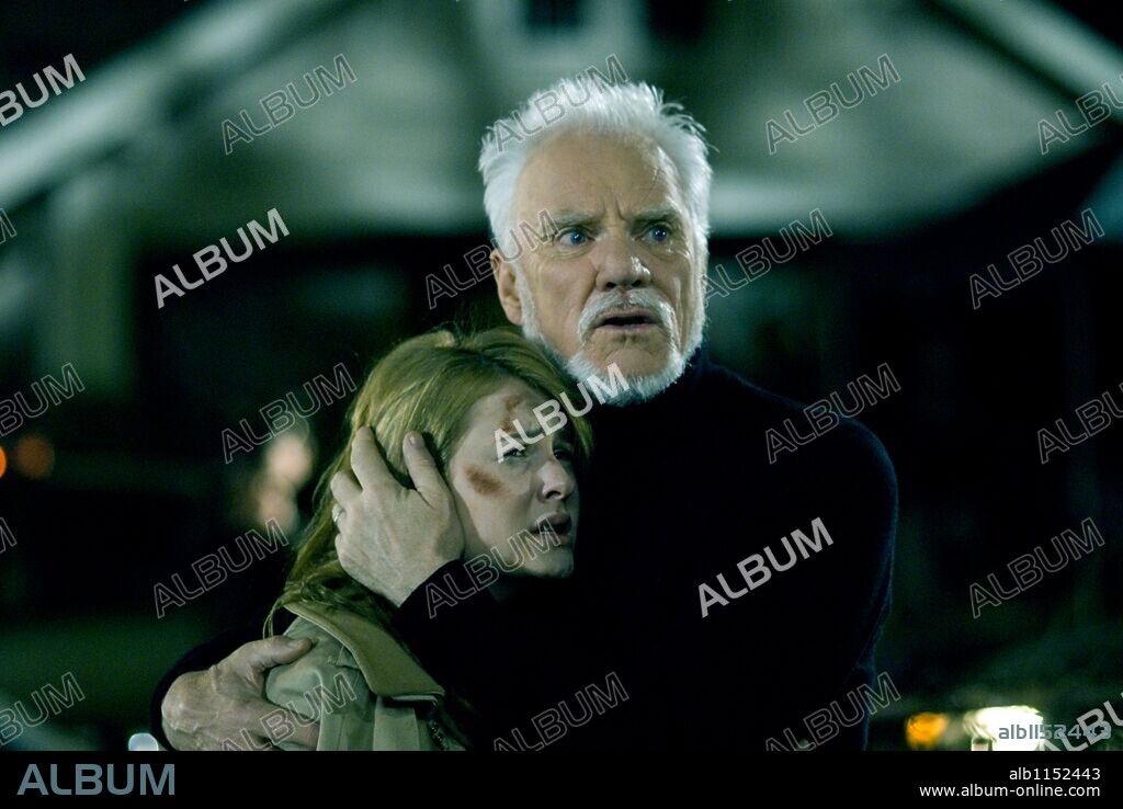MALCOLM McDOWELL and SCOUT TAYLOR-COMPTON in HALLOWEEN, 2007, directed by ROB ZOMBIE. Copyright DIMENSION FILMS.