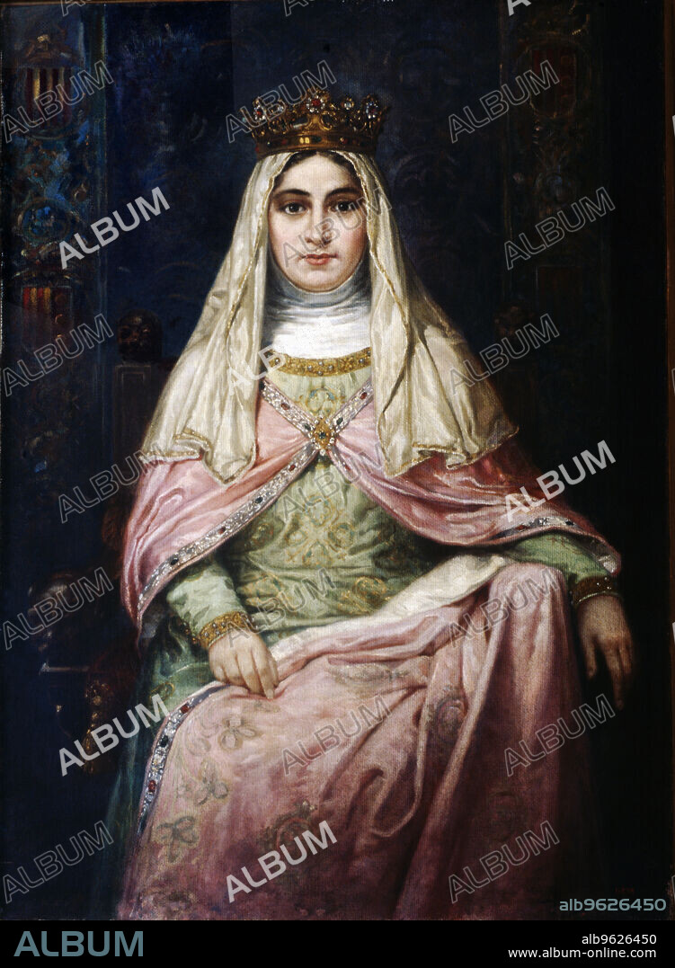 Elisenda of Montcada (1292-1364), consort queen of the crown of Aragon, fourth wife of James II.