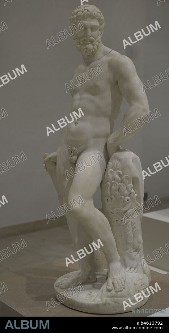Hércules. Escultura realizada en mármol por un artista renacentista desconocido. Museo Nacional de Bellas Artes. La Valeta. Malta.
