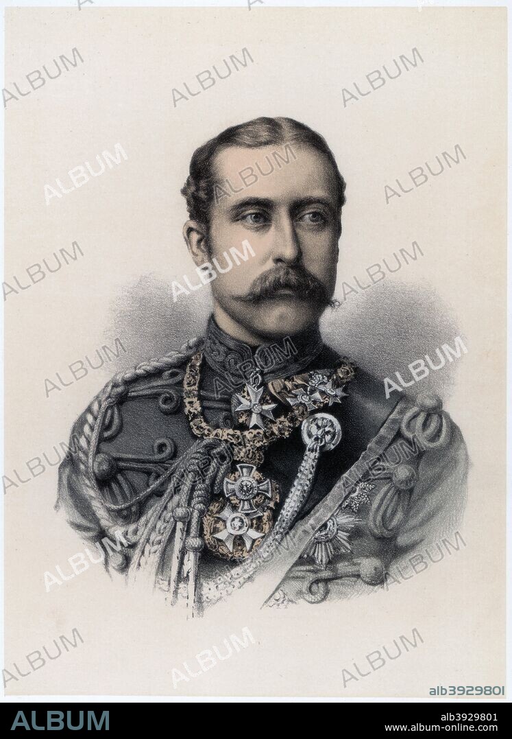 'Prince Arthur, Duke of Connaught and Strathearn', 1879. On 13 March 1879, Princess Luise Margarete married Prince Arthur, a son of Queen Victoria, at St George's Chapel, Windsor Castle. A print from the Illustrated London News, (15 March 1879).