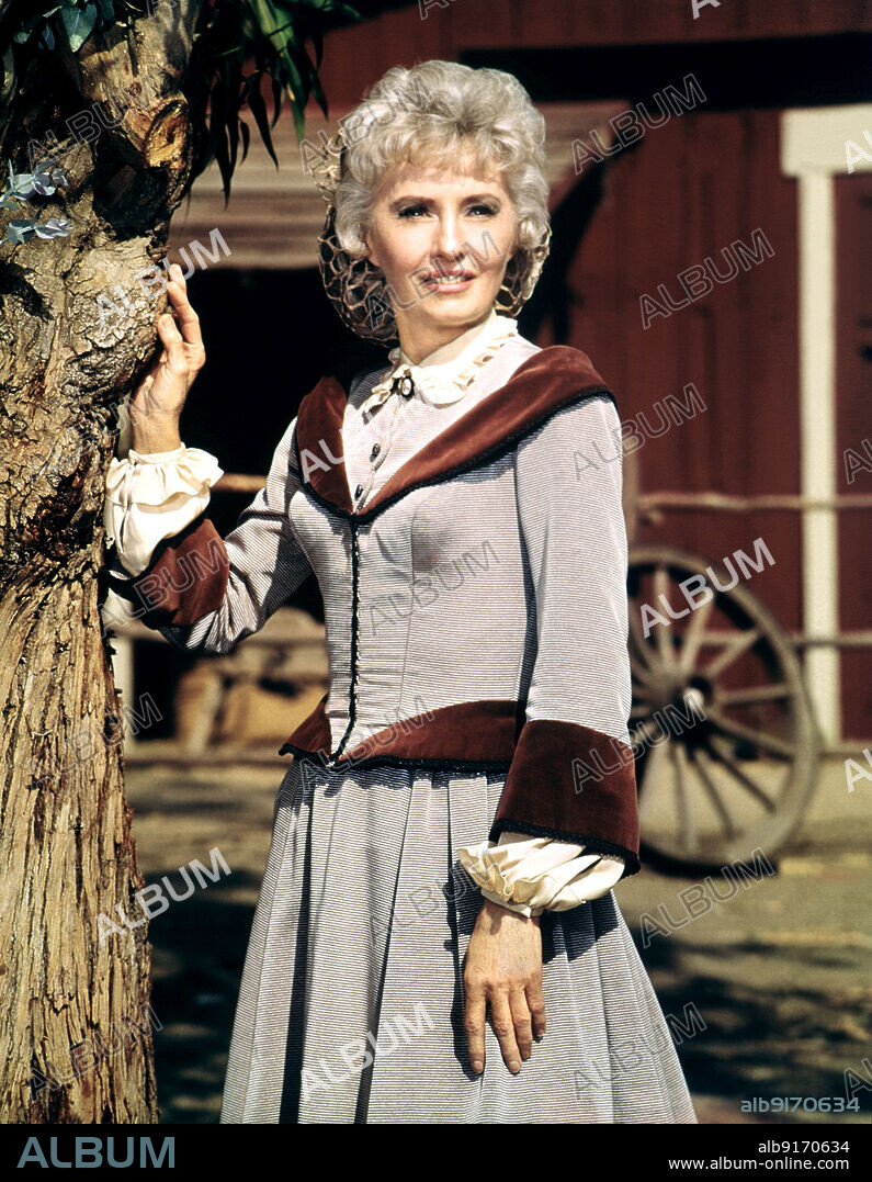 BARBARA STANWYCK in THE BIG VALLEY, 1965, directed by A. I. BEZZERIDES. Copyright FOUR STAR PRODUCTIONS.