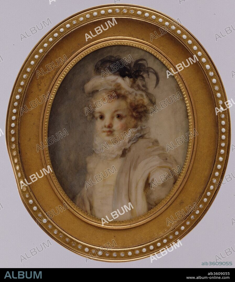 Portrait of a Boy. Artist: Marie Anne Gérard Fragonard (Madame Fragonard) (French, 1745-1823). Dimensions: Oval, 2 7/8 x 2 3/8 in. (73 x 59 mm). Date: ca. 1775.