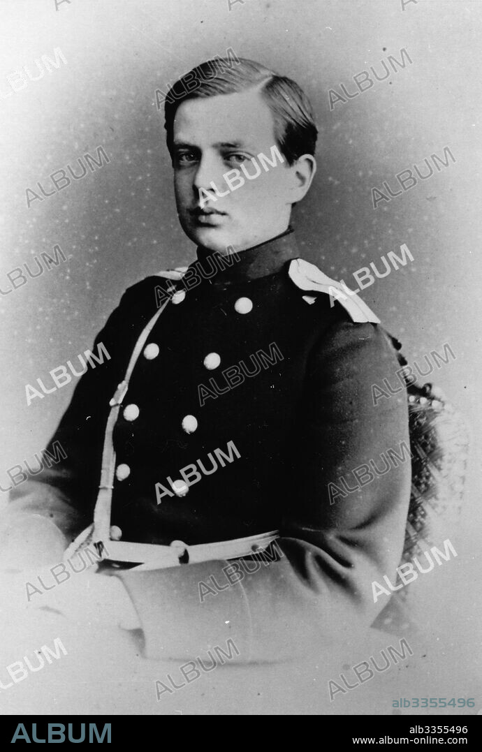 RUSSIAN PHOTOGRAPHER. Portrait of Grand Duke Vladimir Alexandrovich of Russia (1847-1909).