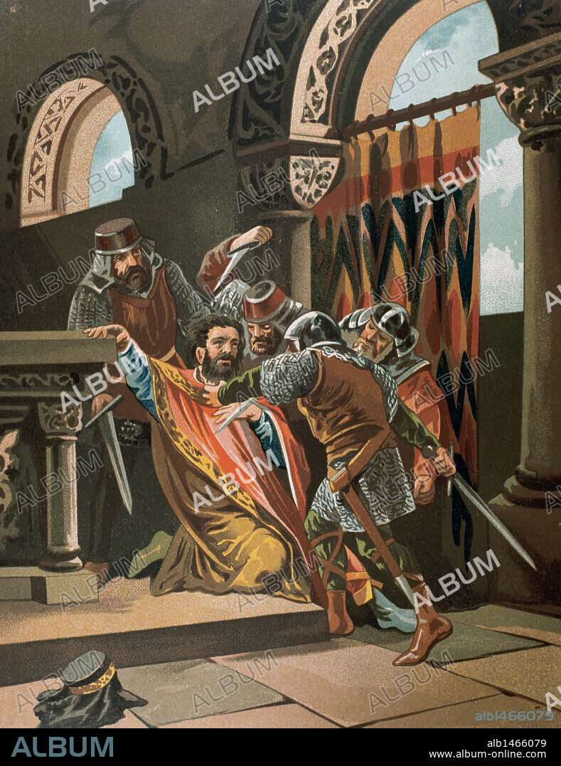 Saint Hermenegild (564-586). Visigoth prince. Death of St Saint Hermenegild (564-586). Visigoth prince. Death of St