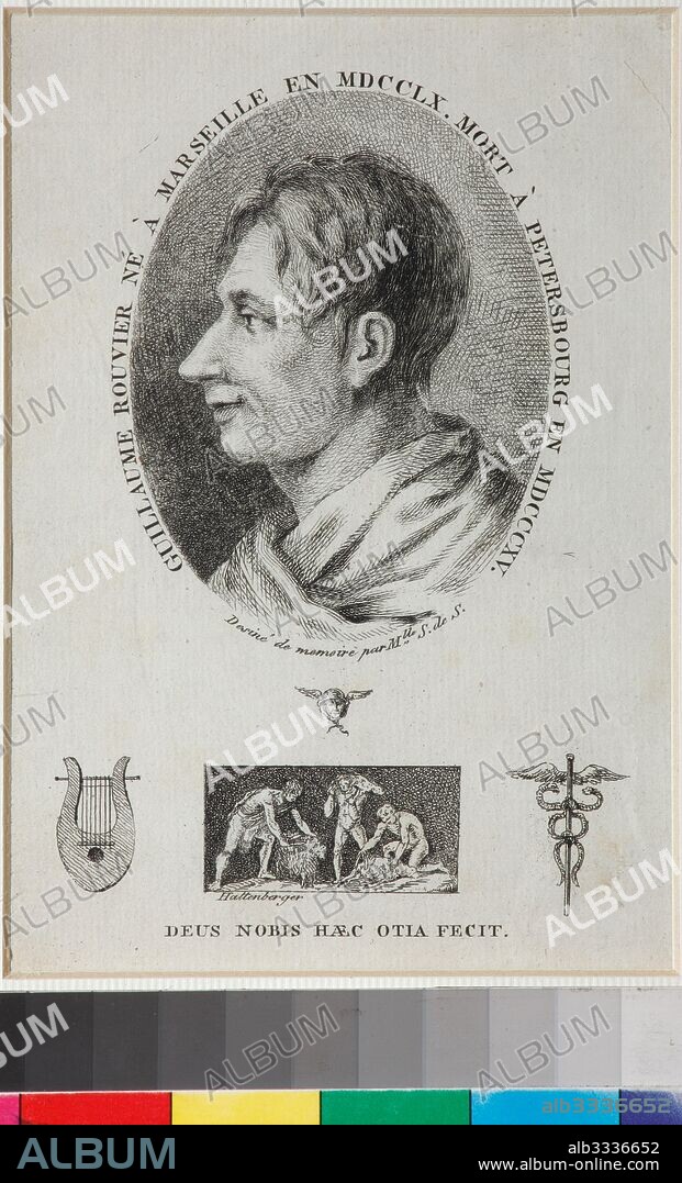 JEAN FRANCOIS XAVIER HATTENBERGER (FRANZ). Portrait of Guillaume Rouvier (1760-1815).