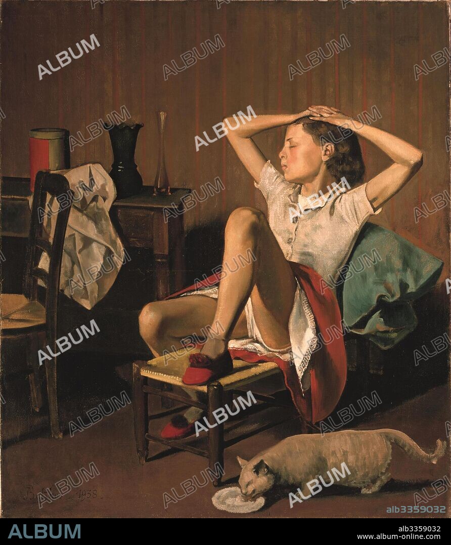 BALTHUS. Thérèse Dreaming.