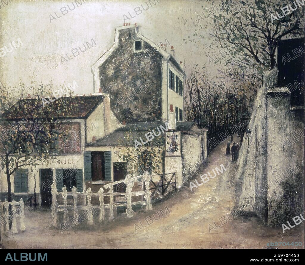 Le Lapin Agile. by Maurice Utrillo. National Gallery of Modern Art