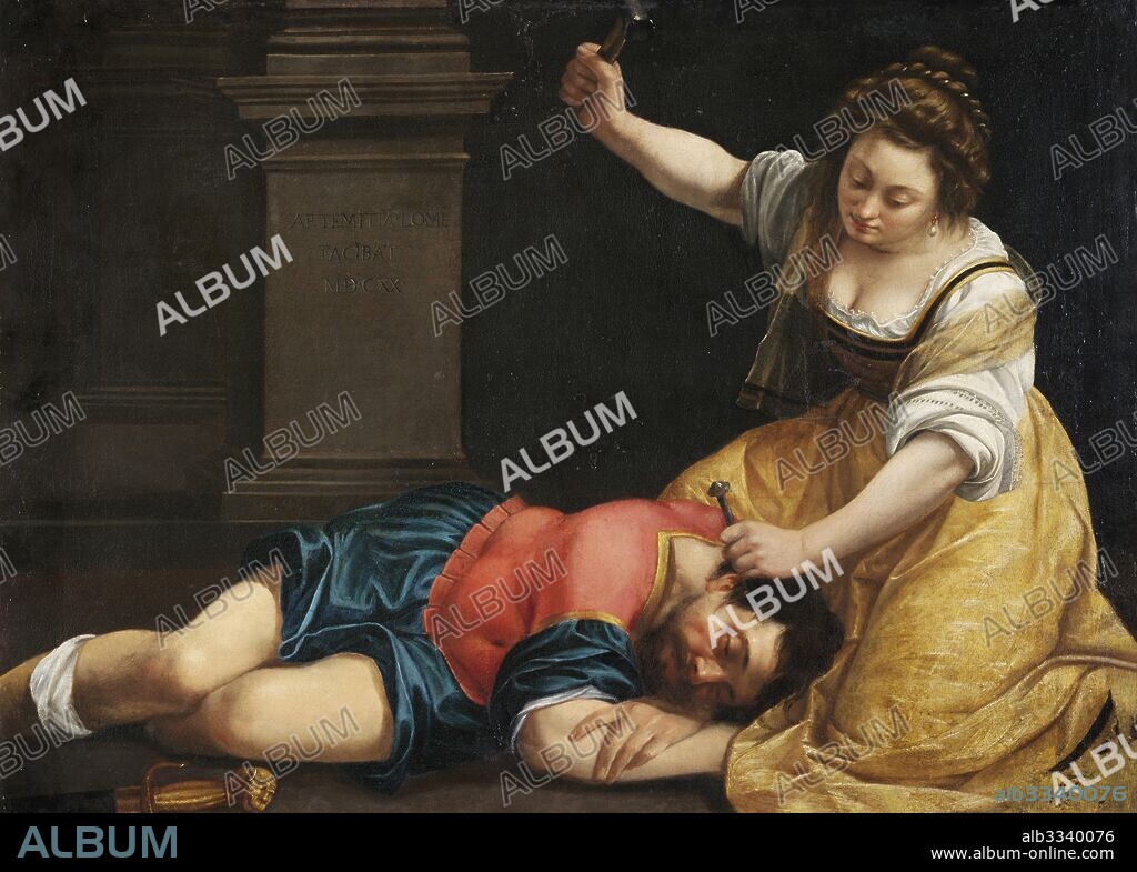 ARTEMISIA GENTILESCHI. Jael and Sisera.