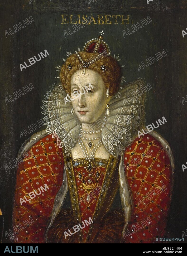 Elizabeth I, English Elizabeth I, Elizabeth Tudor, The Virgin Queen, The Maiden Queen, the Virgin Queen (7 September 1533 to 24 March 1603), was Queen of England from 17 November 1558 to the end of her life, Historical, digitally restored reproduction from a 19th century original