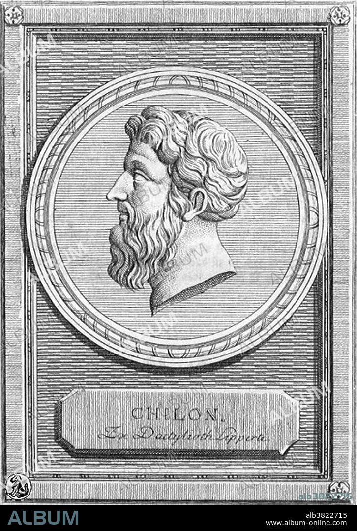 Chilon of Sparta (6th century BC) was a Lacedaemonian and one of the Seven Sages of Greece. He was a famous legislator and reformer from Athens, framing the laws shaped the Athenian democracy. Chilon is said to have helped to overthrow the tyranny at Sicyon, which became a Spartan ally. He is also credited with the change in Spartan policy leading to the development of the Peloponnesian League in the sixth century BC. The Seven Sages (of Greece) or Seven Wise Men (620 BC-550 BC) was the title given by ancient Greek tradition to seven early 6th century BC philosophers, statesmen and law-givers who were renowned in the following centuries for their wisdom.
