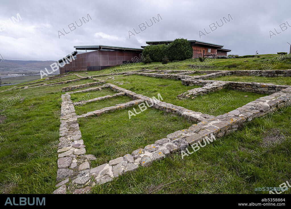 Cantabrian-Roman Archaeological Site of Camesa-Rebolledo, Cantabria, Spain.