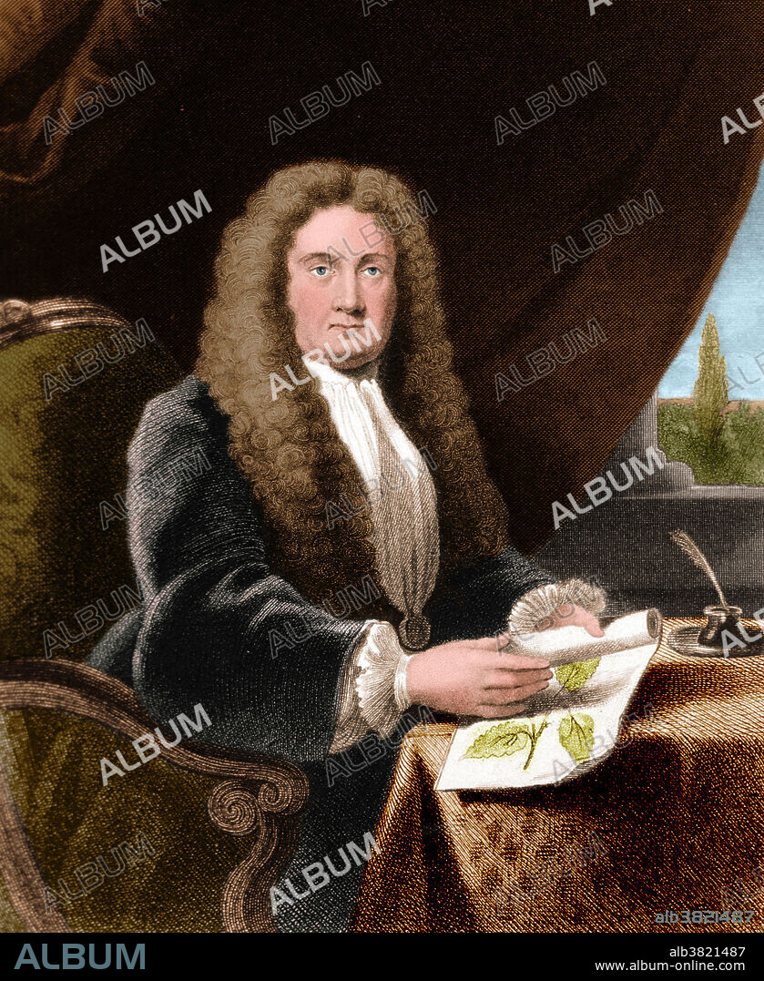 Hans Sloane, 1st Baronet (1660-1753) was an Irish physician and collector, notable for bequeathing his collection to the British nation which became the foundation of the British Museum. He introduced drinking chocolate milk to Europe. As a youth he collected objects of natural history and other curiosities. This led him to the study of medicine, which he went to London to pursue, directing his attention to botany, materia medica, and pharmacy. His practice as a physician among the upper classes was large, fashionable and lucrative.