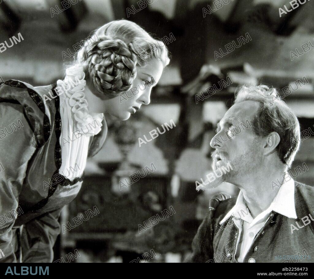 PELICULA : DON QUIJOTE DE LA MANCHA , 1948. DIRECTOR , RAFAEL GIL. ACTORES , SARA MONTIEL , RAFAEL RIVELLES.