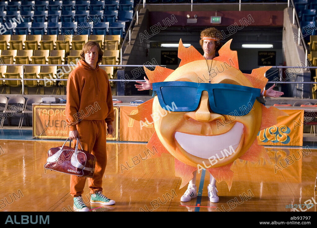 WILL FERRELL and WOODY HARRELSON in SEMI-PRO, 2008, directed by KENT ALTERMAN. Copyright DONNERS 'COMPANY/MOSAIC MEDIA GROUP/NEW LINE CINEMA / MASI, FRANK.