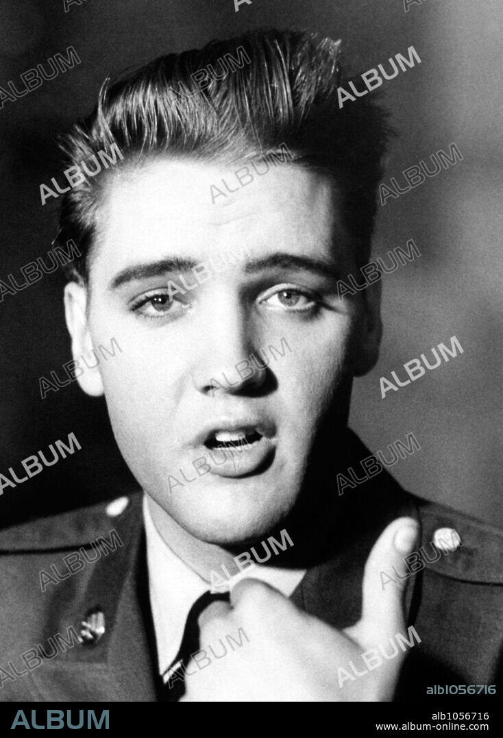 ELVIS PRESLEY.  1958