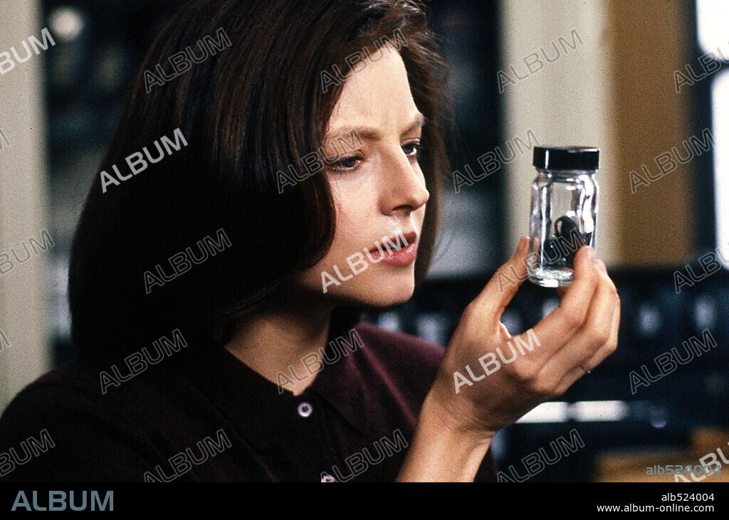 JODIE FOSTER dans THE SILENCE OF THE LAMBS, 1991, réalisé par JONATHAN DEMME. Copyright ORION PICTURES.