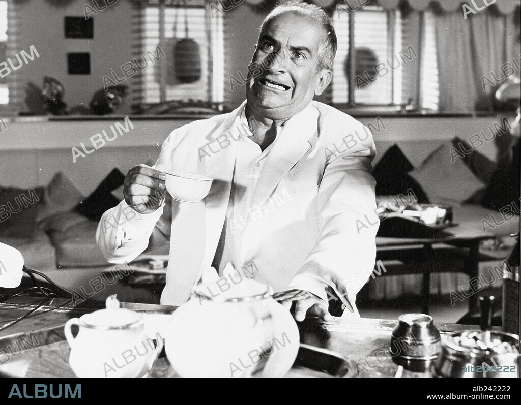 LOUIS DE FUNES in THE GENDARME OF ST. TROPEZ, 1964 (LE GENDARME DE ST. TROPEZ), directed by JEAN GIRAULT. Copyright FRANCA FILM.