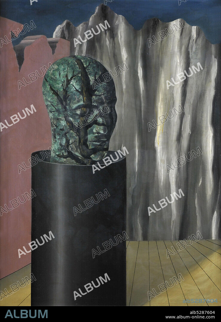 RENé FRANçOIS GHISLAIN MAGRITTE. Forest (La forêt).