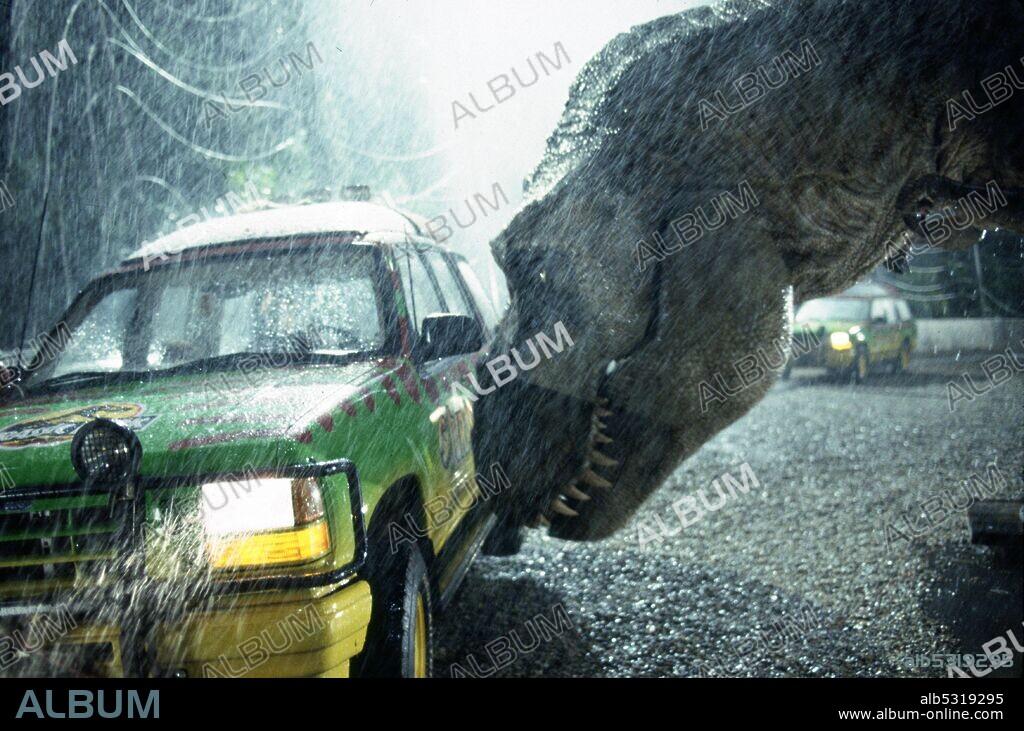 PARQUE JURASICO, 1993 (JURASSIC PARK), dirigida por STEVEN SPIELBERG. Copyright AMBLIN/UNIVERSAL.