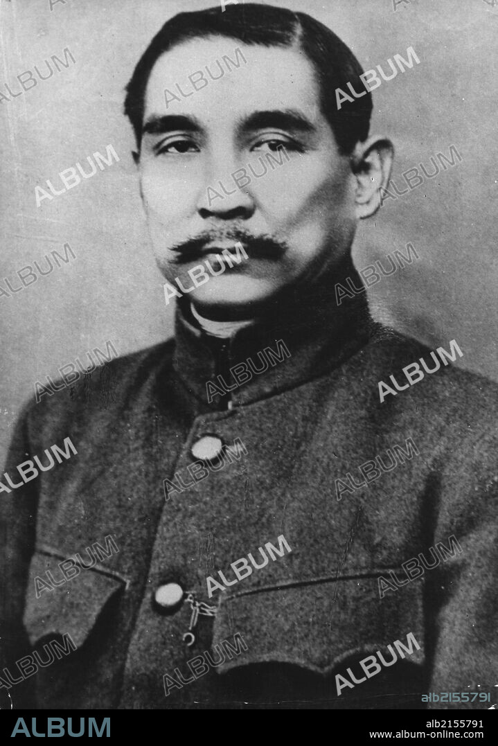 Dr. Sun Yat Sen, Chinese revolutionary leader (1866-1925). About 1911, the year of the Wuchang Uprising. (Photo by: Sovfoto/UIG via Getty Images).