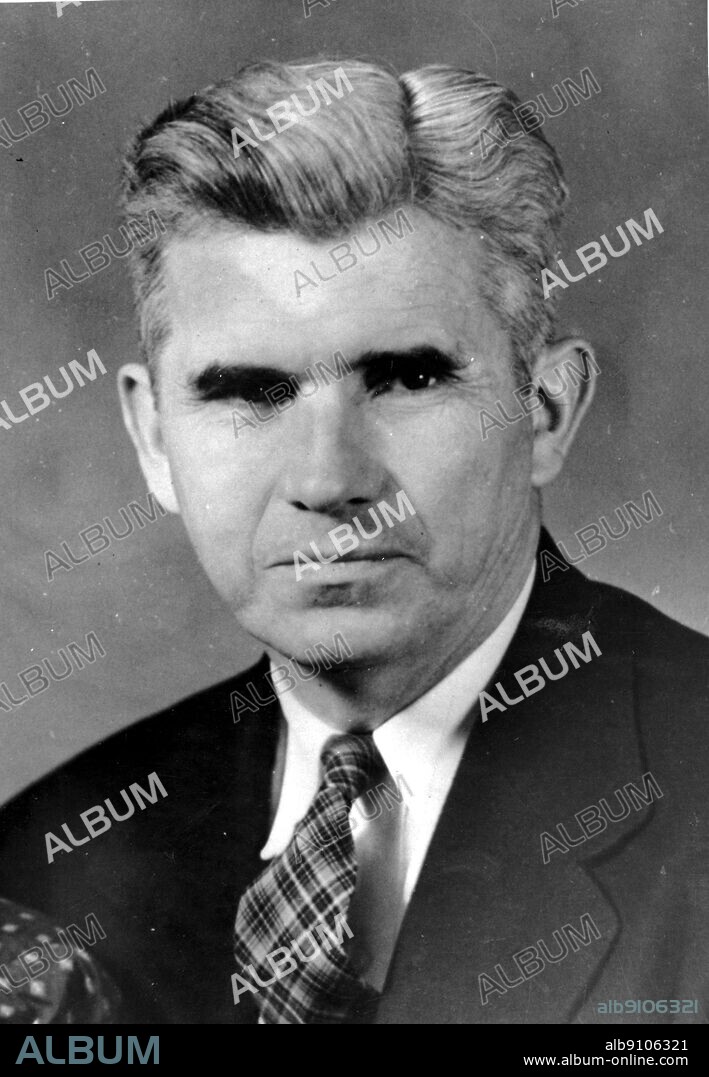 Joseph Banks Rhine (1895-1980) US Parapsychologist.