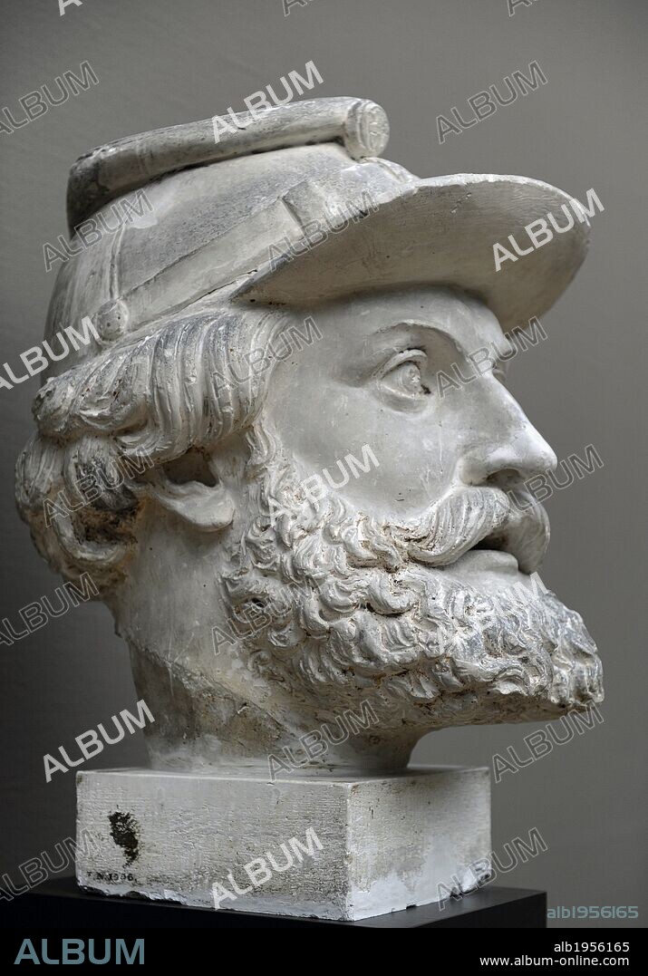 Wilhelm Herman Bissen (1798-1868). Danish sculptor. The Danish Soldier, 1852. Ny Carlsberg Glyptotek Museum. Copenhagen. Denmark.