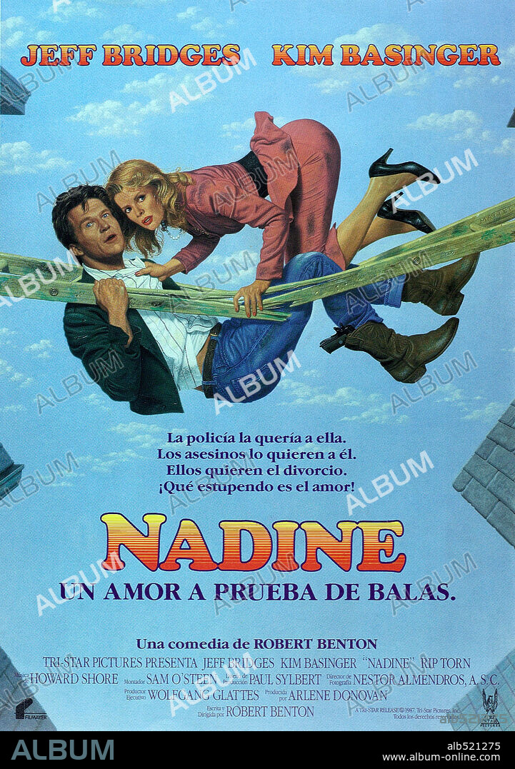 Poster of NADINE, 1987, directed by ROBERT BENTON. Copyright TRI STAR PICTURES.