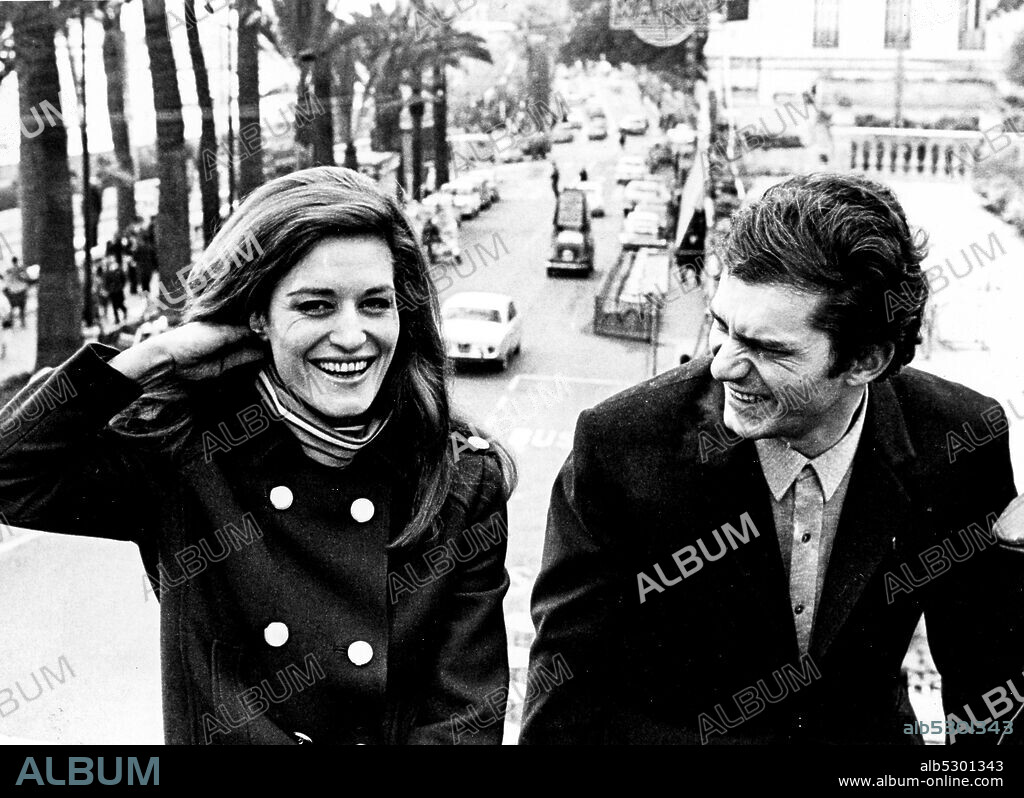 Luigi tenco. dalida. rome 60s. (Photo by: Marka/Universal Images Group via Getty Images).