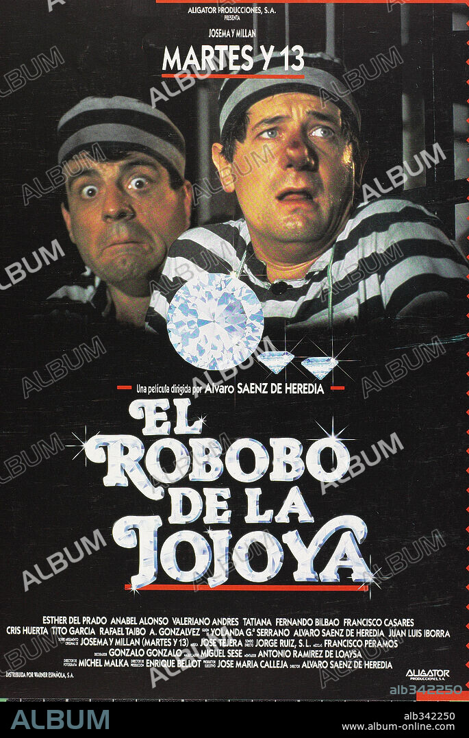 Poster de EL ROBOBO DE LA JOJOYA, 1991, dirigida por ALVARO SAENZ DE HEREDIA.