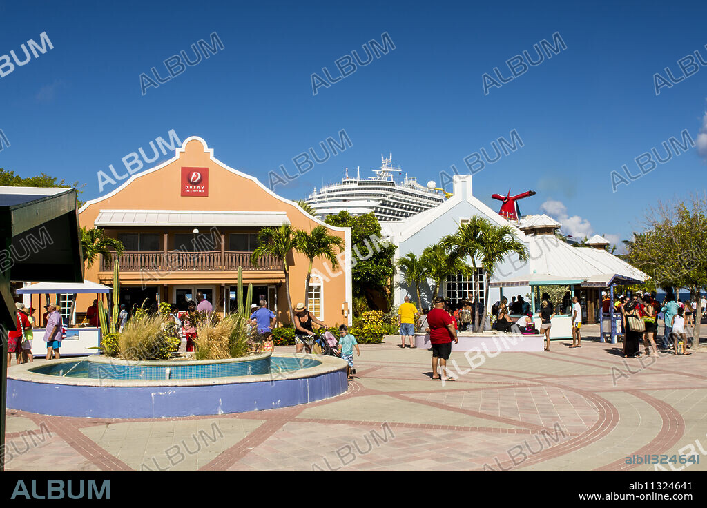 Grand Turk Cruise Port, Grand Turk Island, Turks and Caicos Islands, West Indies, Central America.
