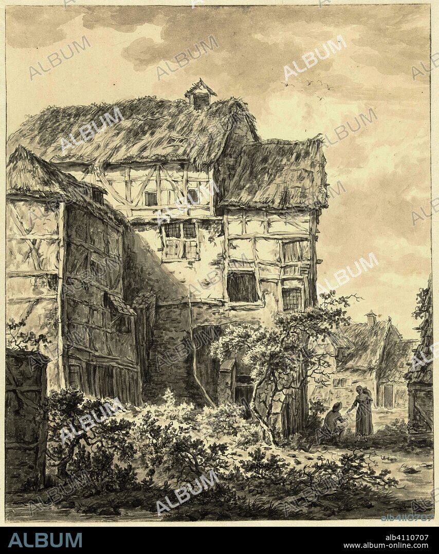 House in Mettmann, above D?sseldorf. Draughtsman: Johannes Elffers. Dating: 1784. Measurements: h 258 mm × w 215 mm.