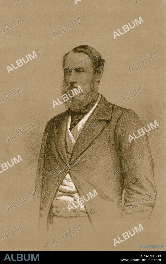 'The Duke of Rutland', 1879. Charles Cecil John Manners, 6th Duke of Rutland (1815-1888), Conservative Leader in the House of Commons. From The Sporting Gazette and Agricultural Journal, 15th February 1879.
