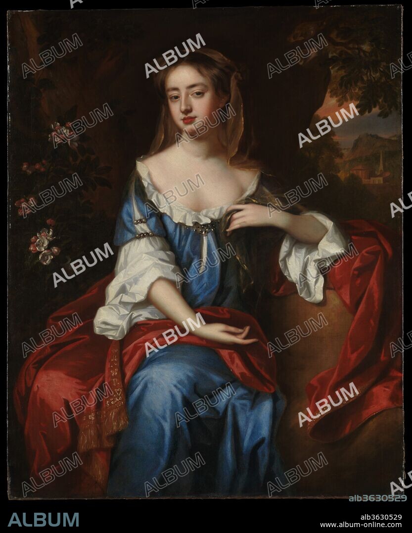 Portrait of a Woman. Artist: Willem Wissing (Dutch, Amsterdam or The Hague 1656-1687 Stamford). Dimensions: 49 3/4 x 40 1/4 in. (126.4 x 102.2 cm). Date: ca. 1687.