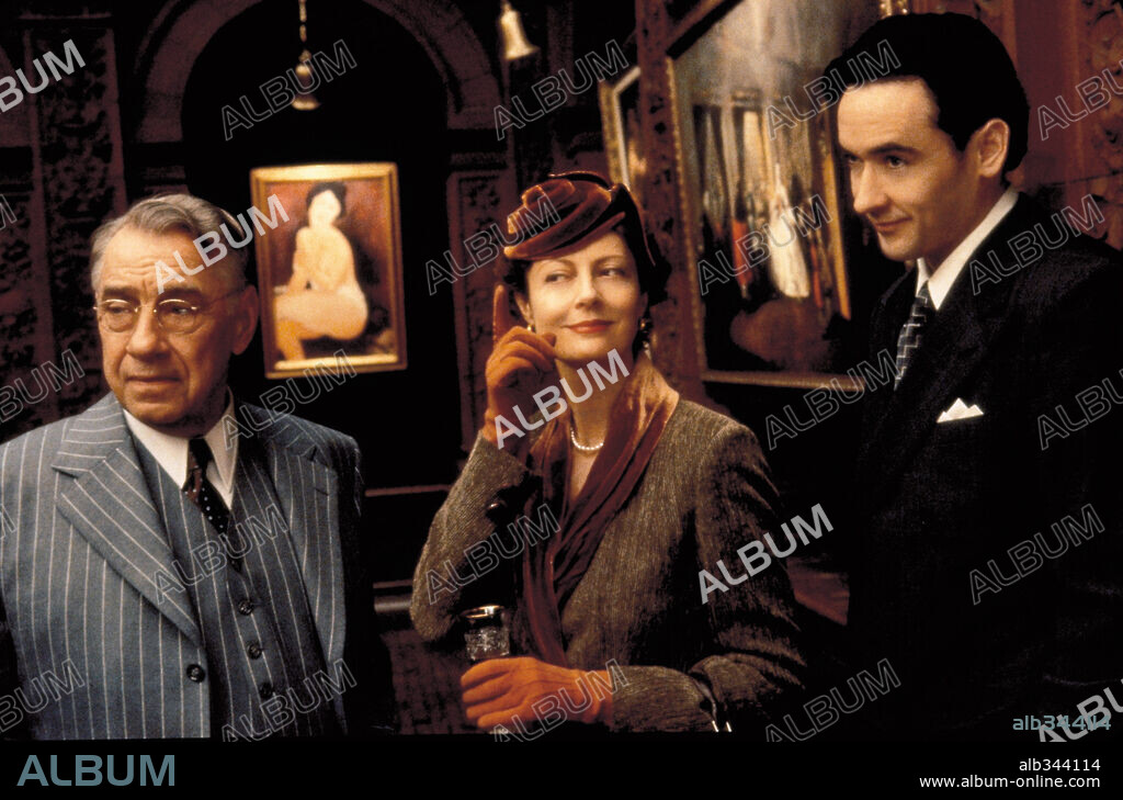JOHN CUSACK y SUSAN SARANDON en ABAJO EL TELÓN, 1999 (CRADLE WILL ROCK), dirigida por TIM ROBBINS. Copyright HAVOC / TODD, DEMMIE.