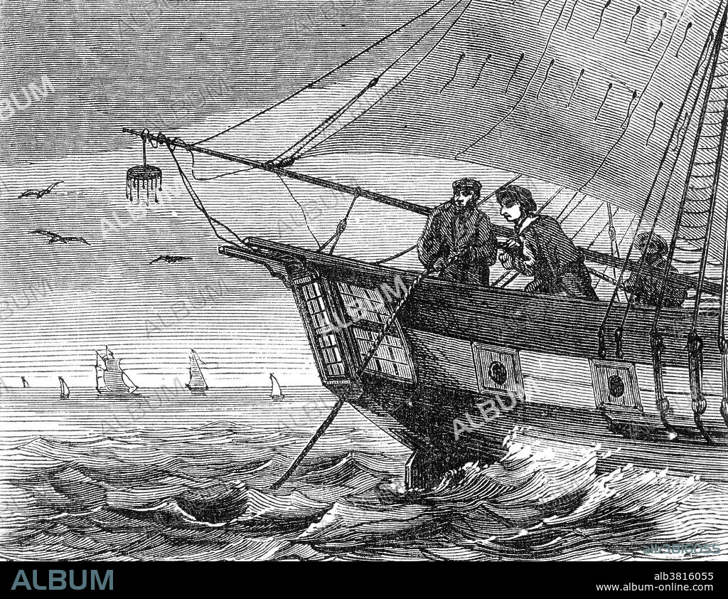 Immersion of the telegraph cable. In 1850 telegraphic engineer John Watkins Brett and his brother Jacob Brett laid the first telegraph cable between England and France. After a French fisherman cut the cable, thinking it was a new kind of seaweed, in September 1851 the brothers installed an armoured cable that lasted for many years. Their Submarine Telegraph Company between France and England became operational from London though Dover and Calais to Paris on November 13, 1851. Messages were transmitted through the submarine cable from Calais to Dover, the narrowist point in the English Channel, from which they were passed to the South Eastern Railway for telegraphing to its London Bridge Station, and then by messenger to the telegraph company's office.