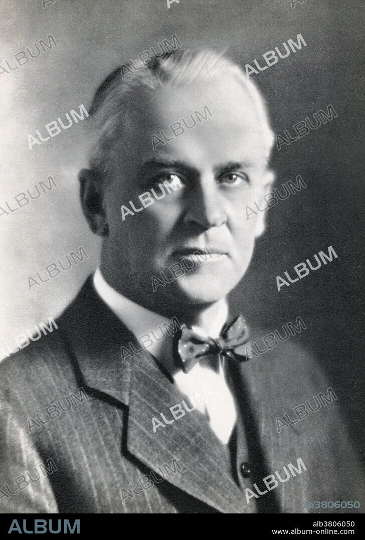 Robert Andrews Millikan (March 22, 1868 - December 19, 1953) was an American experimental physicist. In 1908, while a professor at the University of Chicago, he began experiments in which he measured the charge on a single electron. He and his graduate student Harvey Fletcher used the oil-drop experiment to measure the charge of the electron (as well as the electron mass, and Avogadro's number, since their relation to the electron charge was known). Millikan took sole credit, in return for Fletcher claiming full authorship on a related result for his dissertation. Millikan went on to win the 1923 Nobel Prize for Physics, in part for this work, and Fletcher kept the agreement a secret until his death. Millikan is also credited with measuring the value of Planck's constant by using photoelectric emission graphs of various metals. He left the University of Chicago to become Caltech's chairman of the executive council. He served in that position from 1921-45. At Caltech most of his scientific research focused on the study of cosmic rays (a term which he coined). He died of a heart attack at his home in 1953 at the age of 85.