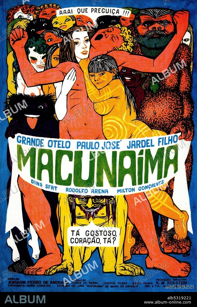 Poster of MACUNAIMA, 1969, directed by JOAQUIM DE ANDRADE.