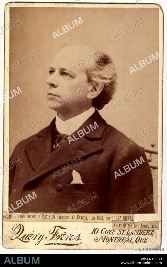 Sir Wilfrid Laurier, 1896.