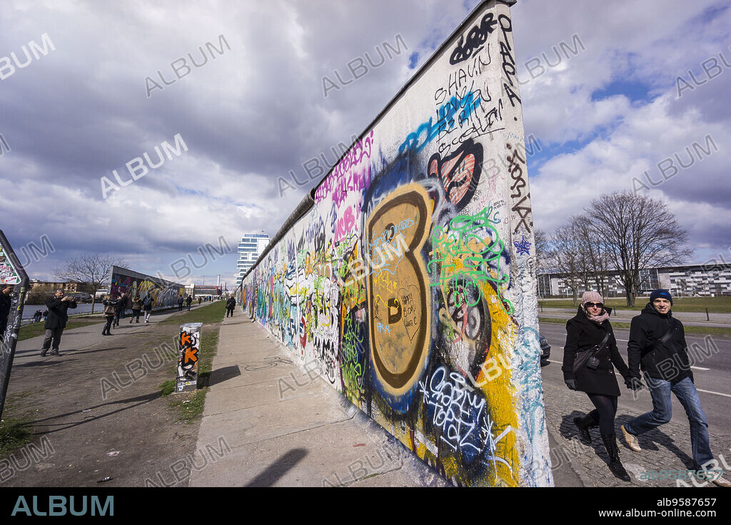 Muro de Berlín - Berliner Mauer-, Berlin, Alemania, Europe.