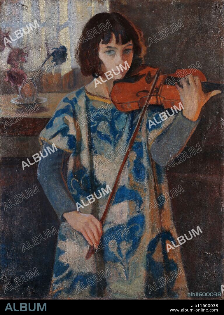 ELISABETH CHAPLIN. Portrait of my sister.