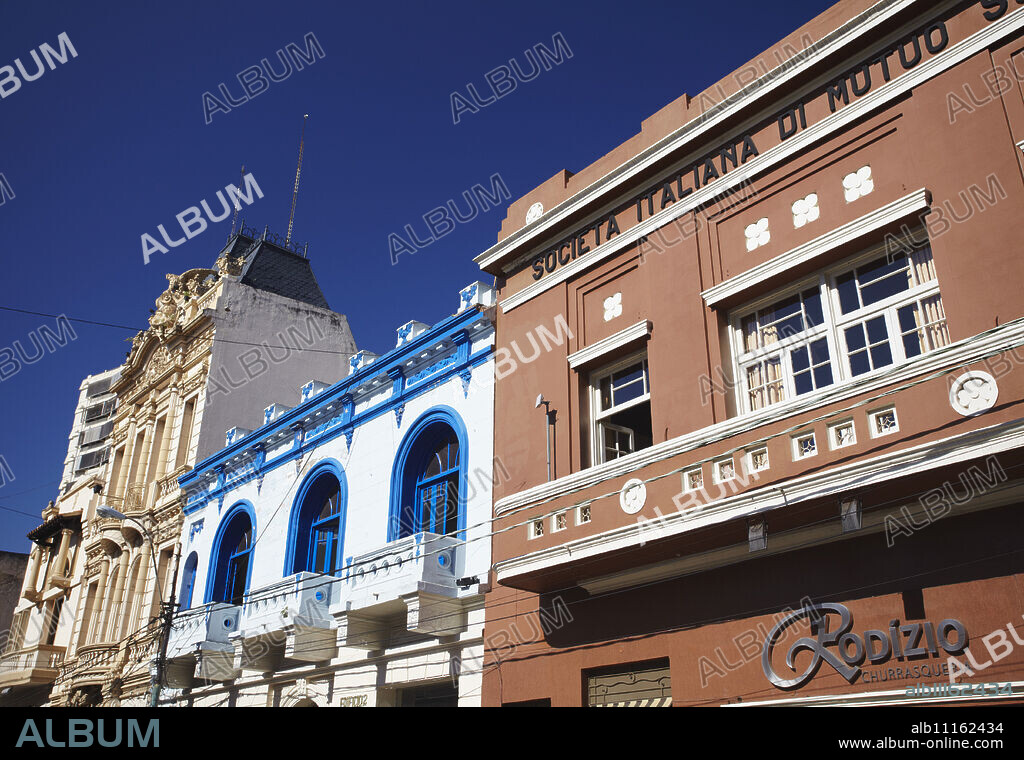 Colonial architecture, Asuncion, Paraguay, South America.
