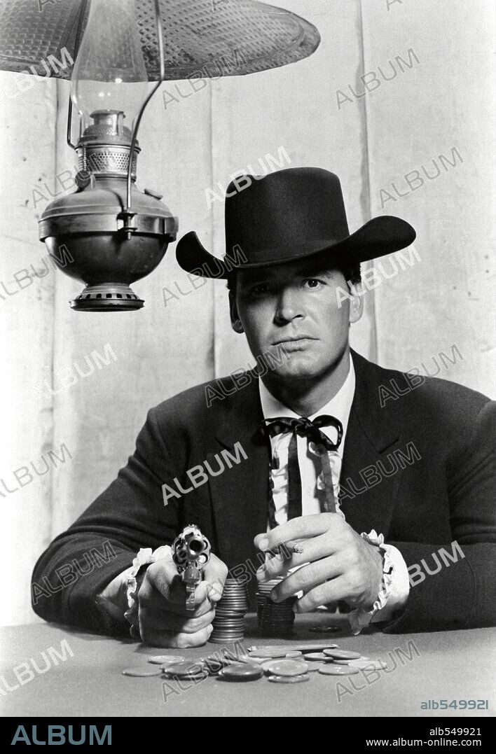 JAMES GARNER in BRET MAVERICK, 1981, unter der Regie von LEO PENN und WILLIAM WIARD. Copyright WARNER BROS. TELEVISION.