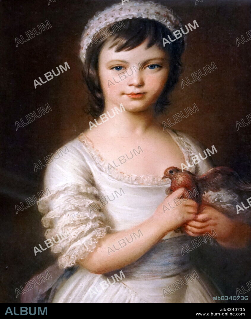 Sophia Dumergue, painted by Johann Zoffany. Sophia Dumergue (1768-1831) was born in France, but came to London when she was aged two or three with her father, Charles. Sophia never married and kept house for her father when she grew up. Johan Joseph Zoffany, RA (born Johannes Josephus Zaufallij; 13 March 1733 - 11 November 1810) was a German neoclassical painter who was active mainly in England, Italy and India.
