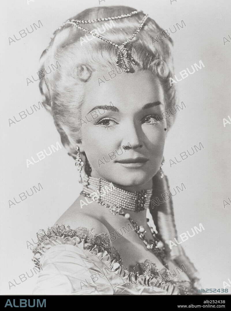 NINA FOCH in SCARAMOUCHE, 1952, directed by GEORGE SIDNEY. Copyright M.G.M.