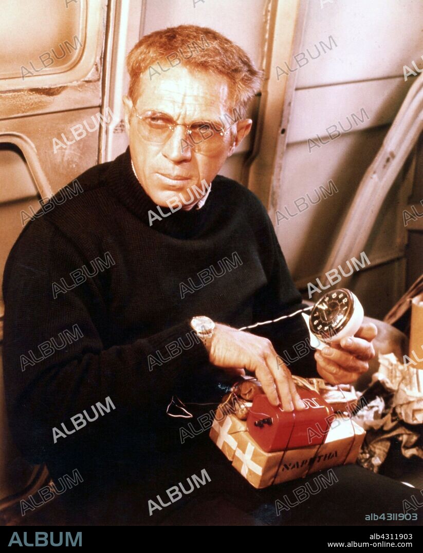 STEVE MCQUEEN dans THE GETAWAY, 1972, réalisé par SAM PECKINPAH. Copyright WARNER BROTHERS.