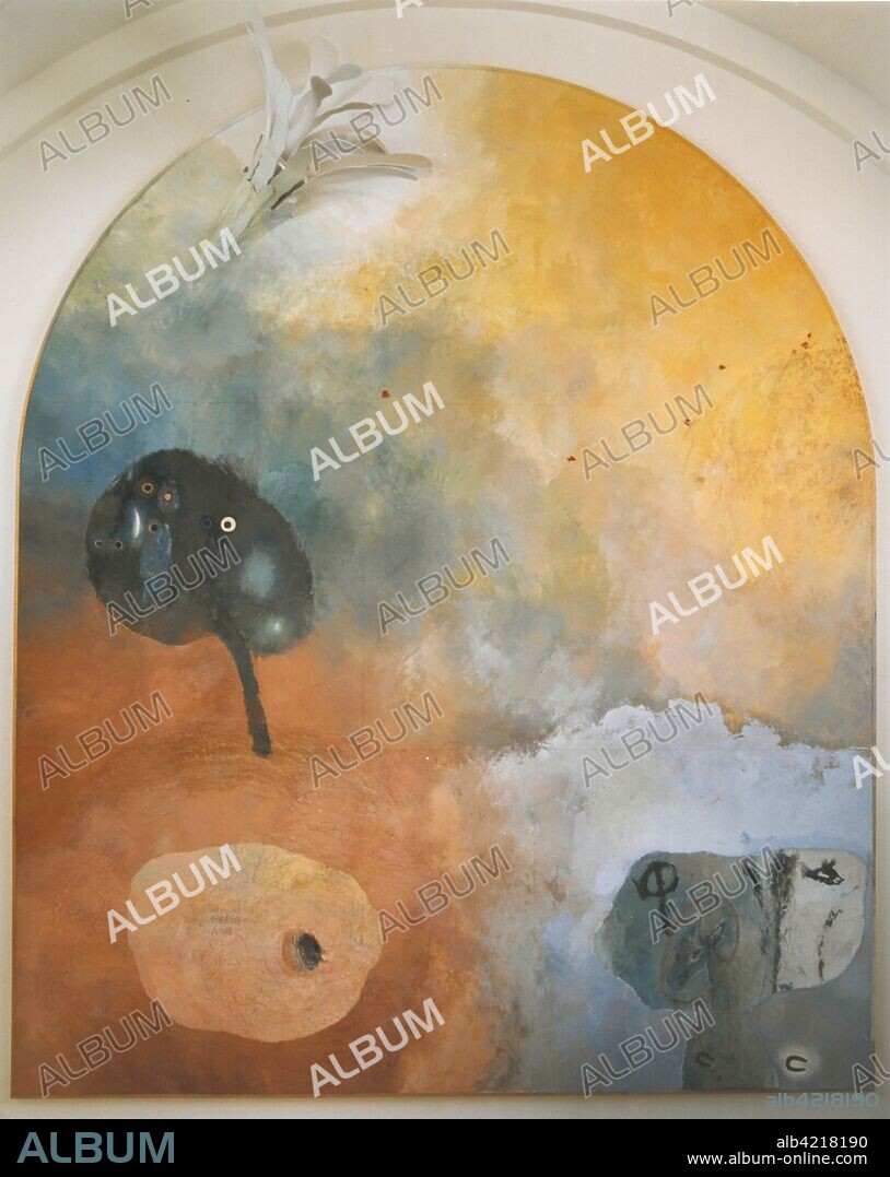 Josep Guinovart / 'Las cuatro estaciones', Mural.