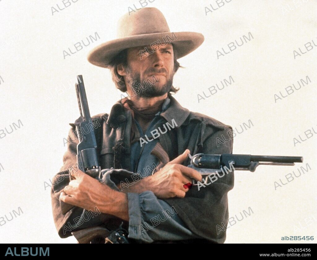 CLINT EASTWOOD in THE OUTLAW JOSEY WALES, 1976, unter der Regie von CLINT EASTWOOD. Copyright WARNER BROTHERS.