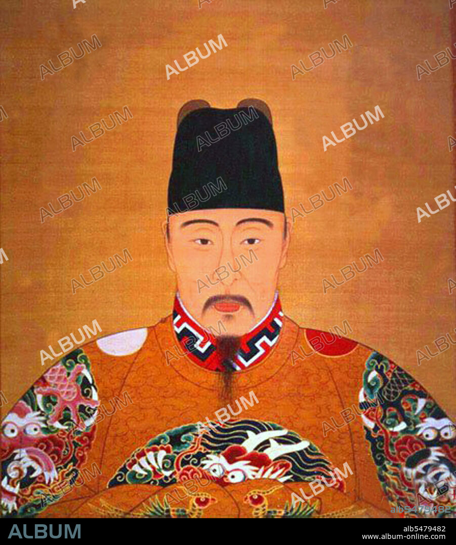 Emperor Jiajing, 12th ruler of the Ming Dynasty (r. 1521-1567). Personal Name: Zhu Houcong, Zhu Hòucong. Posthumous Name: Sudi, Sùdì. Temple Name: Shizong, Shìzong. Reign Name: Ming Jiajing, Ming Jiajìng. The Jiajing Emperor was the 12th Ming Dynasty Emperor of China who ruled from 1521 to 1567. His era name means 'Admirable Tranquility'. After 45 years on the throne (the second longest reign in the Ming Dynasty), Emperor Jiajing died in 1567 – possibly due to mercury overdose – and was succeeded by his son, the Longqing Emperor. Though his long rule gave the dynasty an era of stability, Jiajing's neglect of his official duties resulted in the decline of the dynasty at the end of the 16th century.