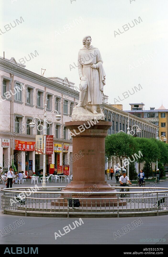 Probably born in Venice around 1254 CE, Marco Polo was raised by his aunt and uncle after his mother died. His father, Niccolo, was a Venetian merchant who left before Marco was born to trade in the Middle East. Niccolo and his brother Maffeo passed through much of Asia and met with Mongol emperor Kublai Khan who reportedly invited them to be ambassadors. In 1269, Niccolo and Maffeo returned to Venice, meeting Marco for the first time. In 1271, Marco Polo, aged 17, with his father and his uncle, set off for Asia, travelling through Constantinople, Baghdad, Persia, Kashgar, China and Burma. They returned to Venice 24 years and 15,000 miles later with many riches. Upon their return, Venice was at war with Genoa, and Marco Polo was imprisoned. He spent the few months of his imprisonment dictating his adventures to a fellow inmate, Rustichello da Pisa, who incorporated the tales into a book he called 'The Travels of Marco Polo'. The book documented the use of paper money and the burning of coal, and opened European eyes to the wonders of the East. Zhangye is an important light industrial and agricultural centre at the heart of the Hexi Corridor with a population of about 200,000. It was originally an important garrison town designed to protect Silk Road traffic and keep the troublesome nomadic invaders out of China Proper.