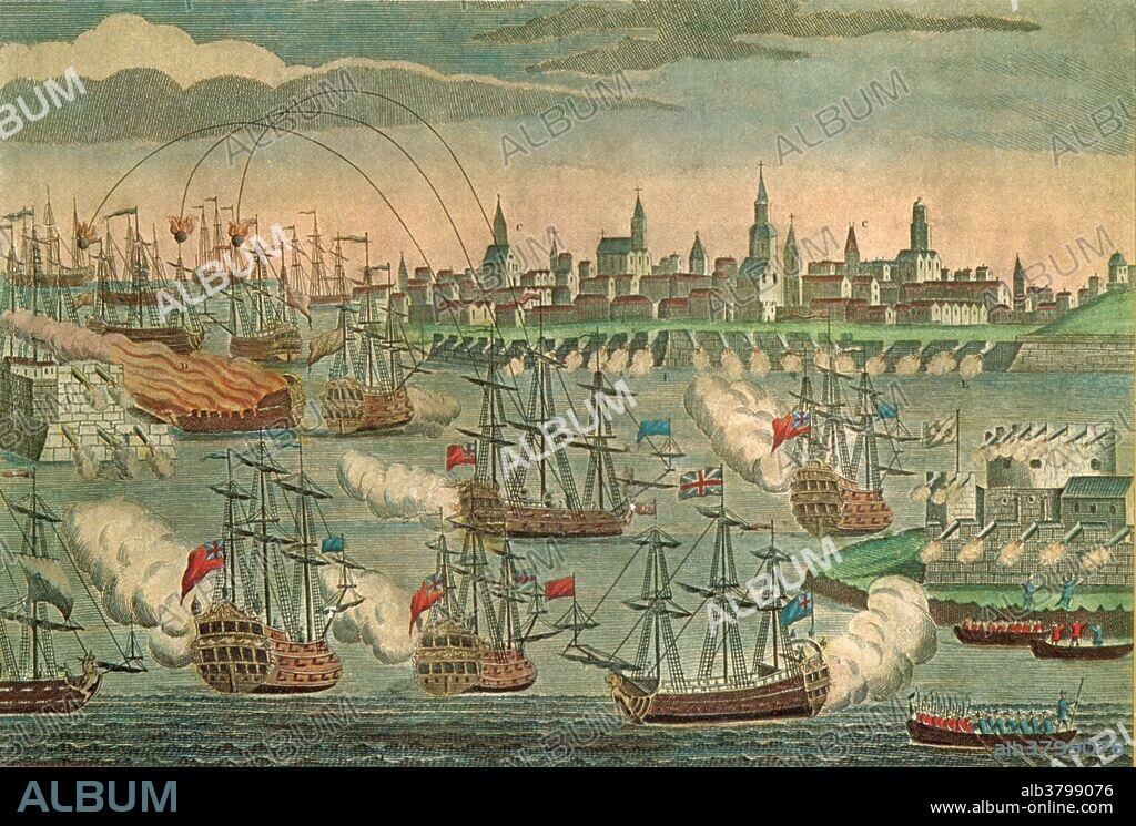 The French fortress of Louisbourg falls to the British, July, 1758. The Siege of Louisbourg was a pivotal battle of the Seven Years' War (known in the United States as the French and Indian War), which ended the French colonial era in Atlantic Canada and led directly to the loss of Quebec in 1759 and the remainder of French North America the following year.
